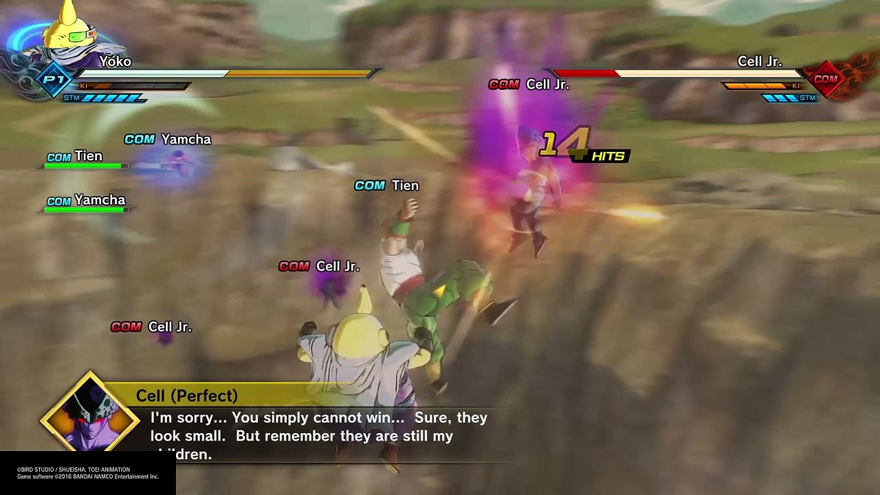 PS4 Guide Dragon Ball Z Xenoverse 2 Fighting Cell Again