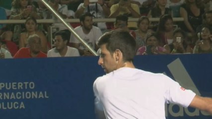 Novak Djokovic asegura estar muy complacido de jugar por primera vez el Abierto de México