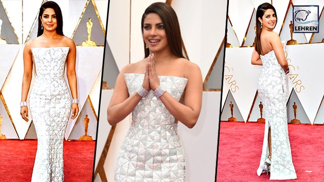 Priyanka Chopra DAZZLES In White At Oscars 2017 Red Carpet