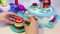 Play Doh Cakes & Ice Creams with Cake Makin Station & Magic Swirl Shoppe