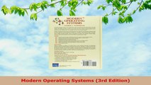 READ ONLINE  Modern Operating Systems 3rd Edition