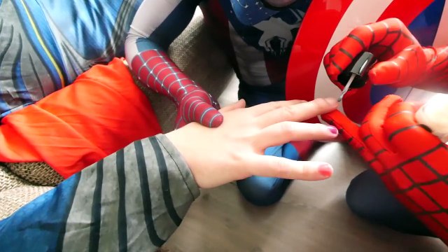 RECKLESS BABY GIRL Crushes Spiderman Under BIKE! w_ Frozen Elsa vs Joker Superman FUN Superhero-2W6WVJYFbEo