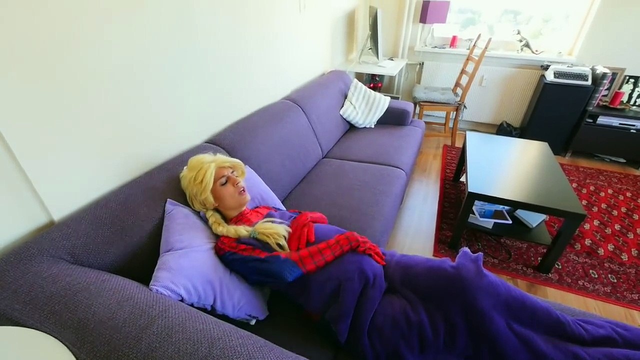 Spiderman & Hulk Needs to PEE! w Joker Frozen Elsa Toilet Prank Fun in Real Life-hjLEzP_YbWQ