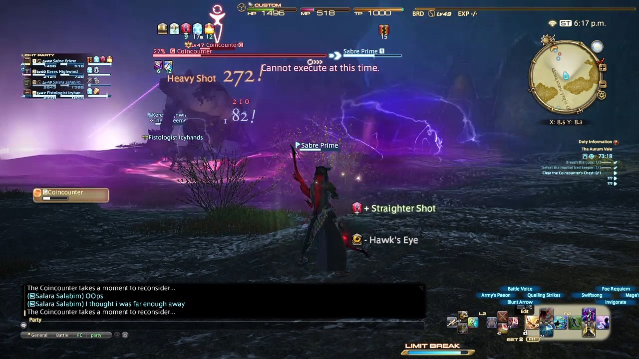 FINAL FANTASY XIV Bard for the win