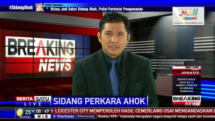 Pernyataan Abdul Chair Ramadhan Sebelum Sidang Ahok