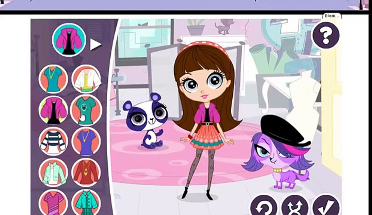 LITTLEST PET SHOP - Fashionista Fun Game - LPS games for Girls