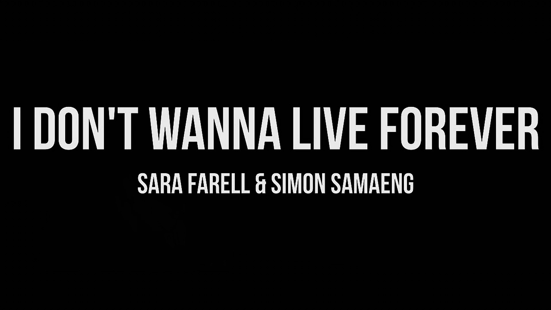 Zayn Taylor Swift I Dont Wanna Live Forever Top 10 English Song 17 Video Dailymotion