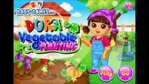 Dora Vegetable Planting - Dora Family Picnic Party - Dora At The Farm