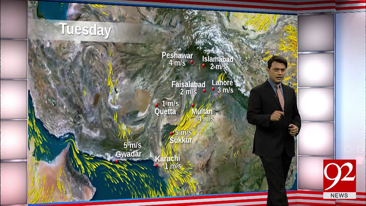 Weather Today -28-02-2017- 92NewsHDPlus