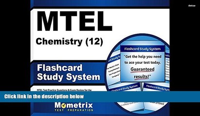 PDF [FREE] DOWNLOAD  MTEL Chemistry (12) Flashcard Study System: MTEL Test Practice Questions