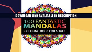Download Free Mandala Coloring Book: 100 plus Flower and Snowflake Mandala Designs and Stress