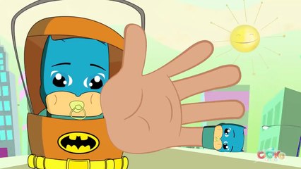 Bebek Şarkıları - Baba Parmak Ailesi Superkahraman Batman Ailesi - Ciciko Kids Anonim #18