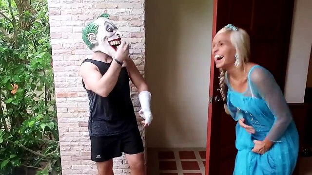 Двойная беременность замороженные Эльза против врача! ж/ Человек-Паук против Джокера Малефисента Халк детские Superh