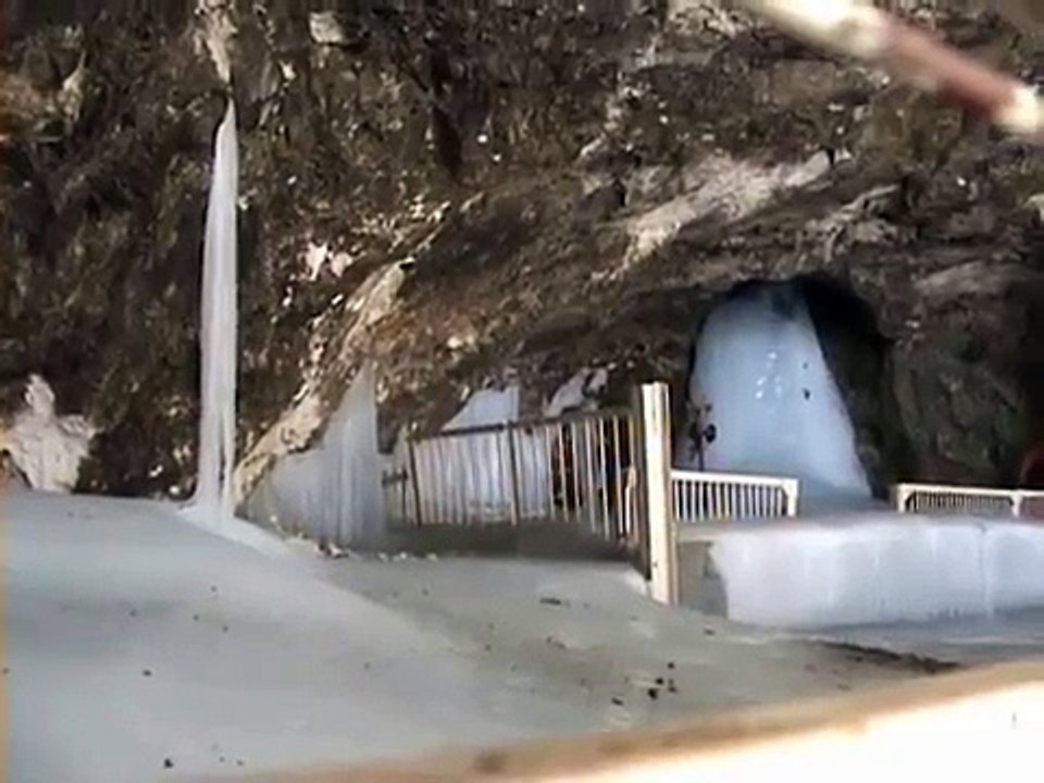 First Visuals of Baba Barfani Temple at Sri Amarnath Ji