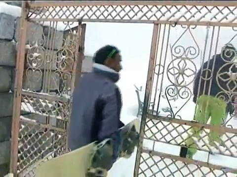 Foreigners Enjoying Skies and Ice Skating At Gulmarg in Jammu and Kashmir