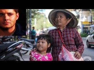 Câu chuyện cảm động về người đàn ông và hai mẹ con bán vé số