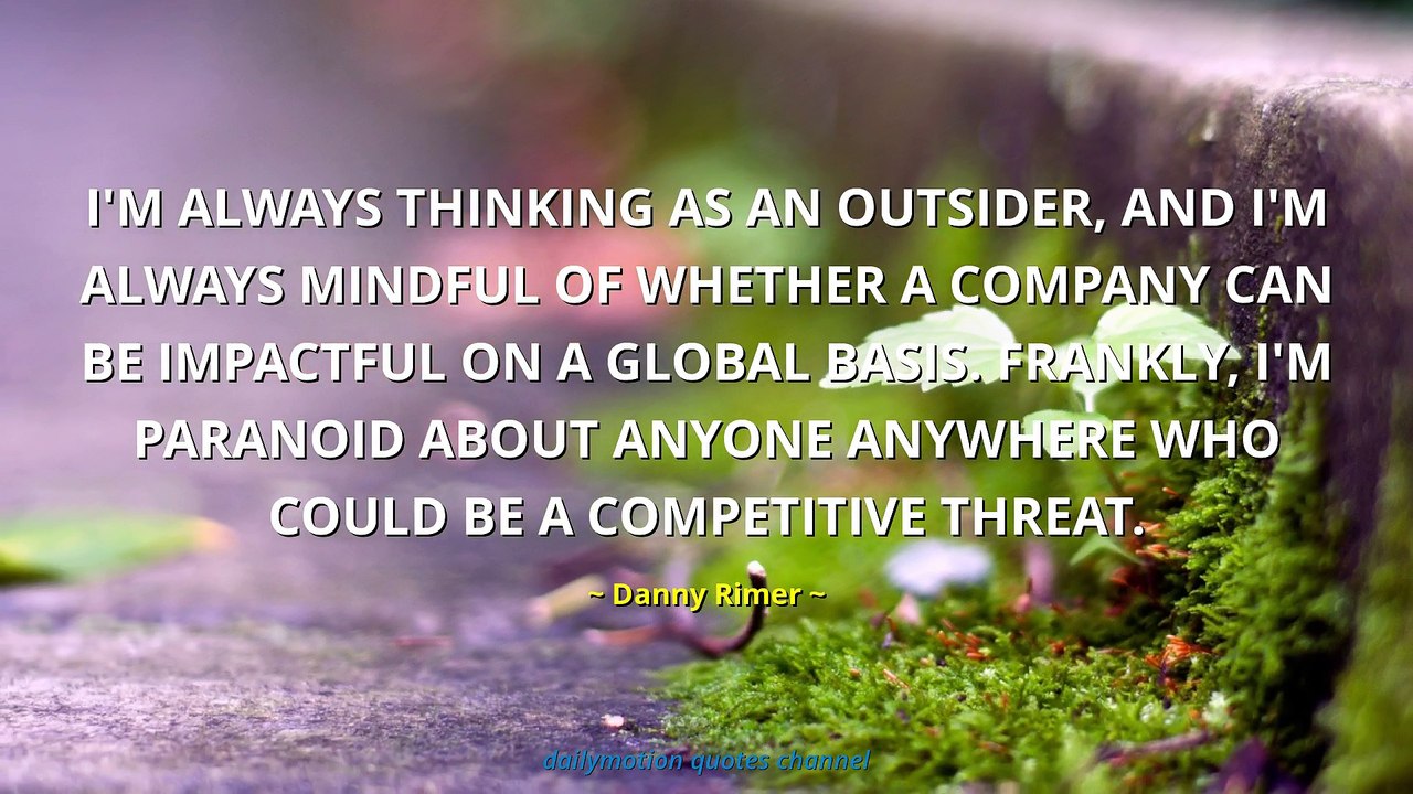 Danny Rimer Quotes