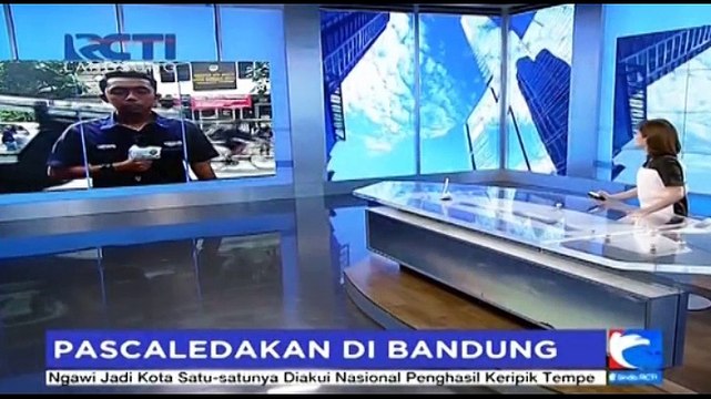 Polisi Lakukan Olah TKP Bom Bandung