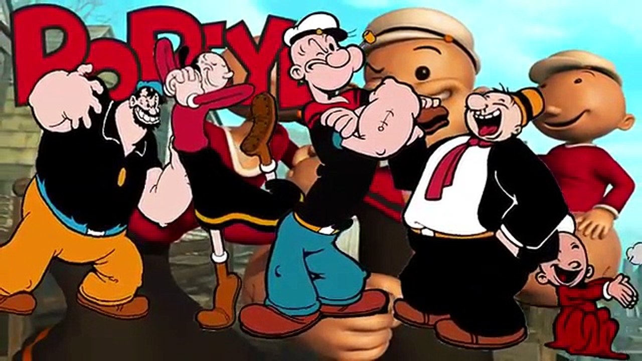 Popeye new Finger Family | Nursery Rhyme for Children | 4K Video