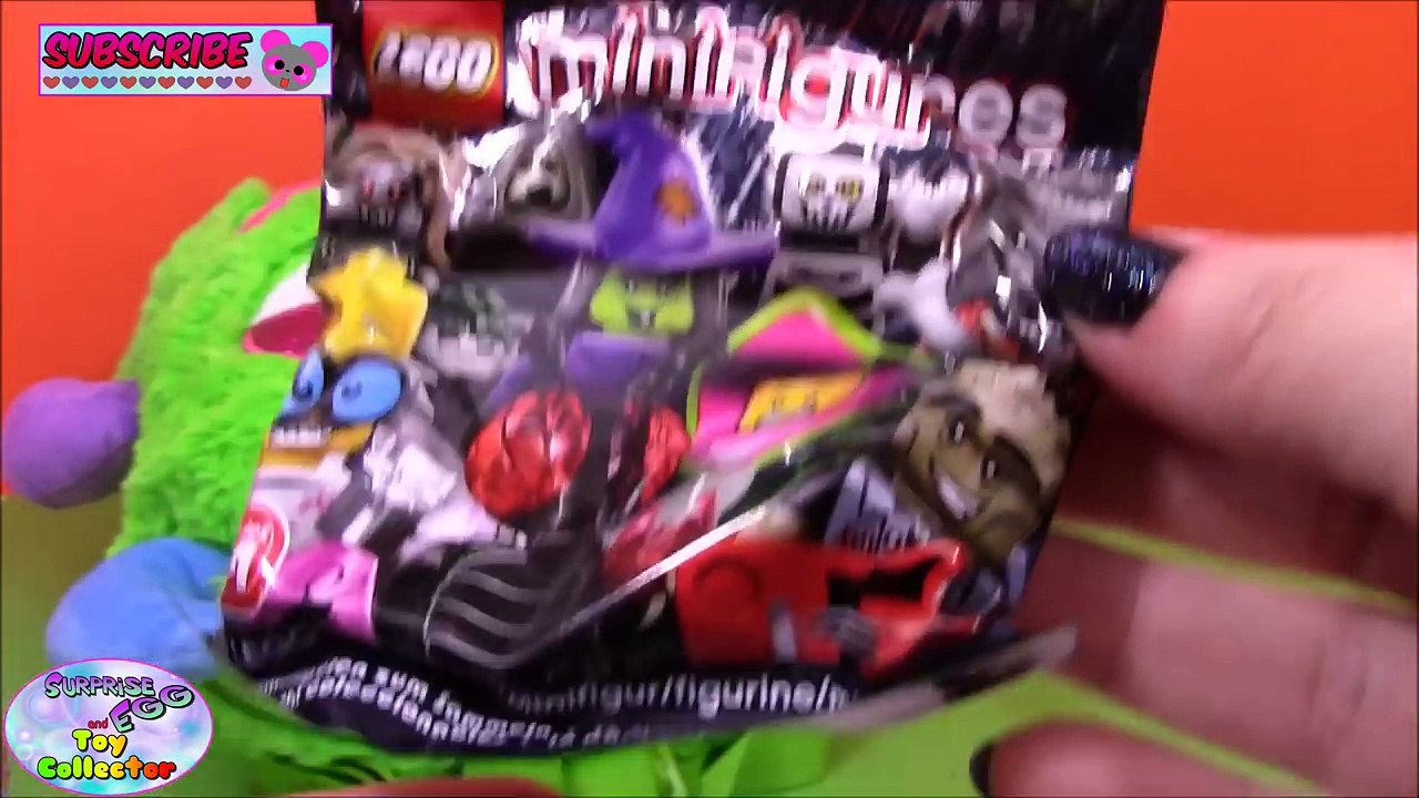 Halloween Monster Surprise Backpack Play Doh Surprise Eggs MLP Moshi Monsters - SETC