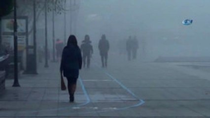 Çanakkale'de Sis Deniz Ulaşımını Aksatıyor