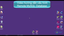 Hướng dẫn cấu hình Remote Mysql Database