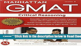 Read Manhattan GMAT Verbal Strategy Guide Set, 5th Edition (Manhattan GMAT Strategy Guides)