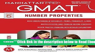 Read GMAT Number Properties (Manhattan Prep GMAT Strategy Guides) Popular Collection