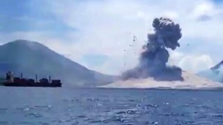 Mount Tavurvur's Explosive Eruption