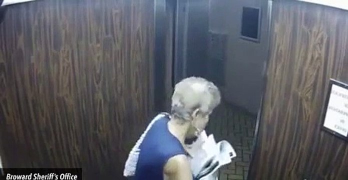 Voleur coincé avec sa victime dans un ascenseur lol FAIL