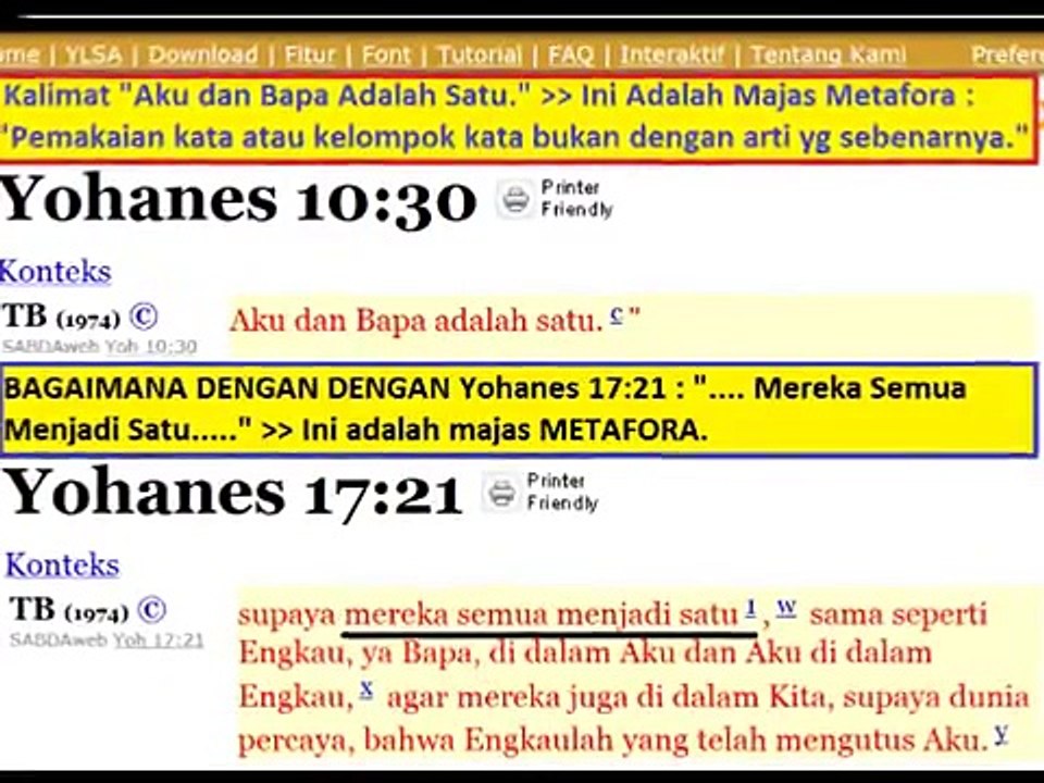 Ternyata.. Ayat Yang Dianggap Trinitas (Yoh 5 : 7-8) PALSU ! Di Injil Terlama Bhs Yunani (Th 1514) Ayat Tsb TIDAK ADA !