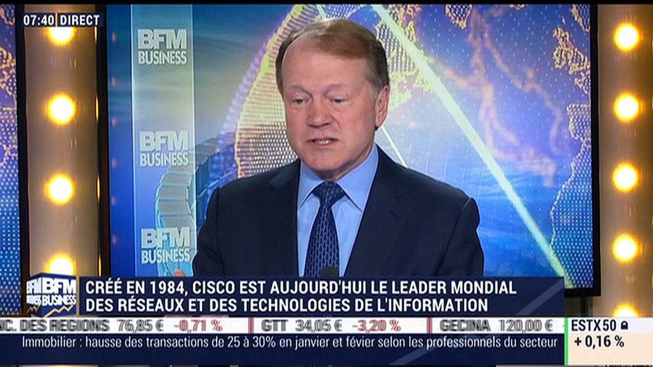 "France is the next big think", John Chambers - 28/02