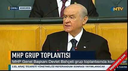 Bahçeli'den 'hayır' cephesine eleştiri