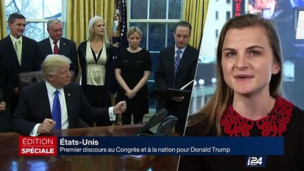 Premier discours au Congrès et à la nation pour Trump