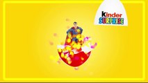Kinder Surprise Eggs Real Life Superheroes Toys for Kids & Surprise Eggs for Kids Babies Toddlers