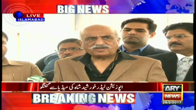 Khursheed Shah deplores 'racial profiling' of Pashtuns in Punjab