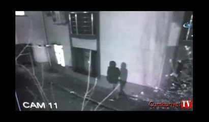 ’Örümcek Adam’a özenen hırsız kamerada