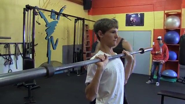 Teen Beginners Bodybuilding Training - Upper Body - Chest, Arms, Shoulders