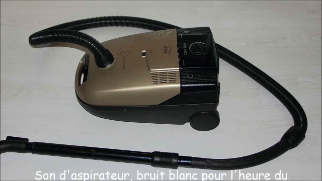 Son d'aspirateur, bruit blanc pour l'heure du coucher des enfants, détente, apaisement, coliques, bébés, nourrissons