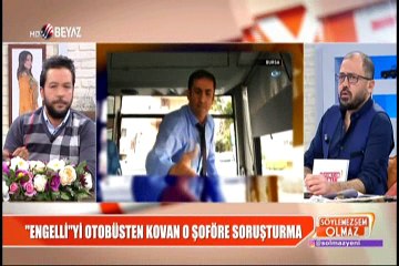 "Engelli"yi otobüsten kovan o şoföre soruşturma
