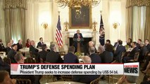 Trump proposes defense spending boost of US$54 bil. and cuts to federal agencies