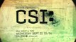 CSI : Crime Scene Investigation : Promo saison 12