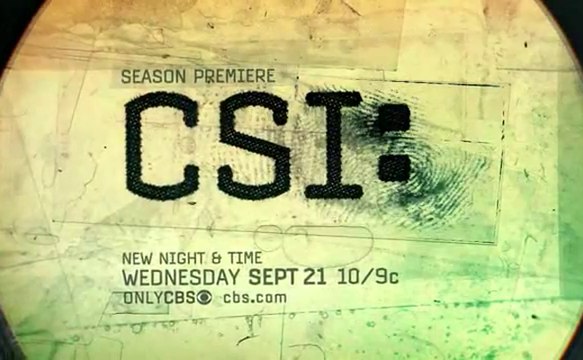 CSI : Crime Scene Investigation : Promo saison 12