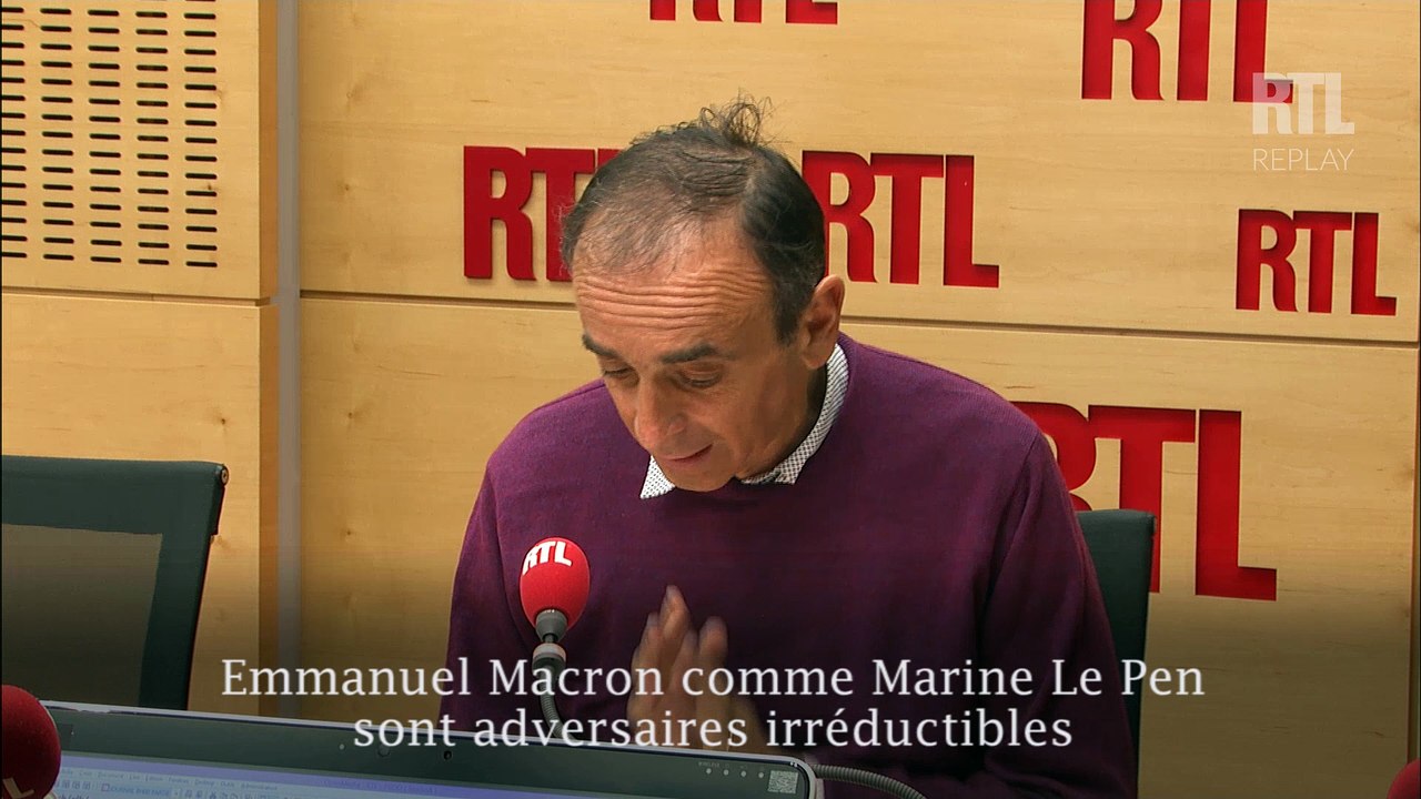 Éric Zemmour : "Le Pen et Macron rêvent de s'affronter au second tour de la présidentielle"