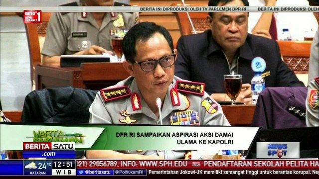 Komisi III Sampaikan Aspirasi Aksi Damai Ulama ke Kapolri