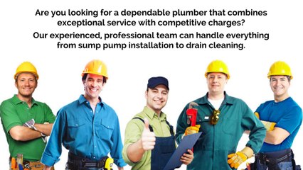 Professional Plumbing Services - First Class Plumbing
