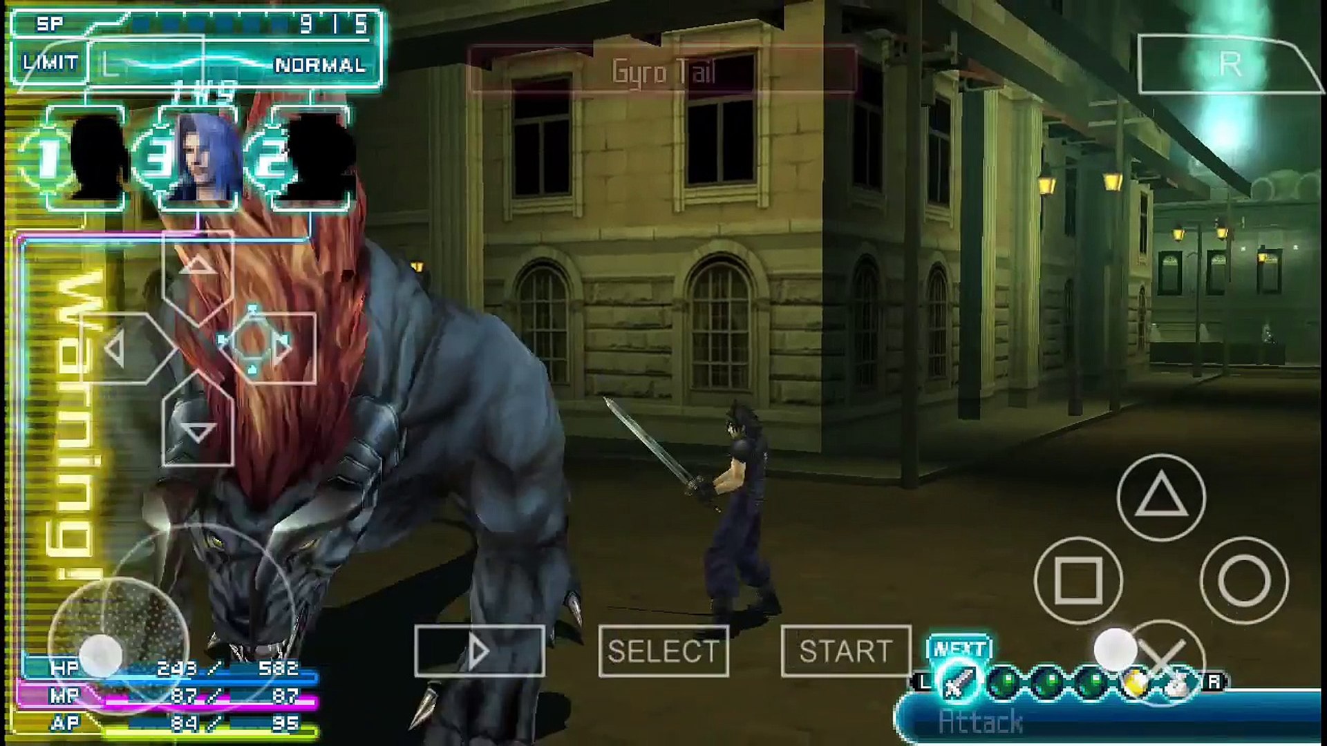 Crisis Core Final Fantasy Vii 7 Android Gameplay Hd Video Dailymotion
