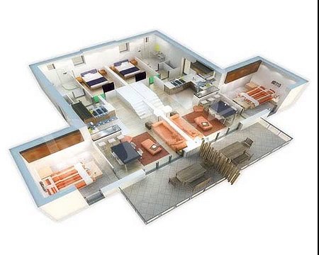 3D Floor Plan Design