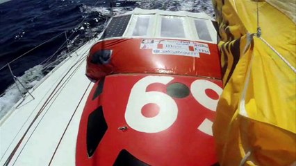 J114 : Sébastien Destremau à moins de 2000 milles de l'arrivée / Vendée Globe
