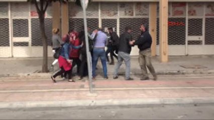 Mersin Adliyesinde Arbede 2 Gözaltı